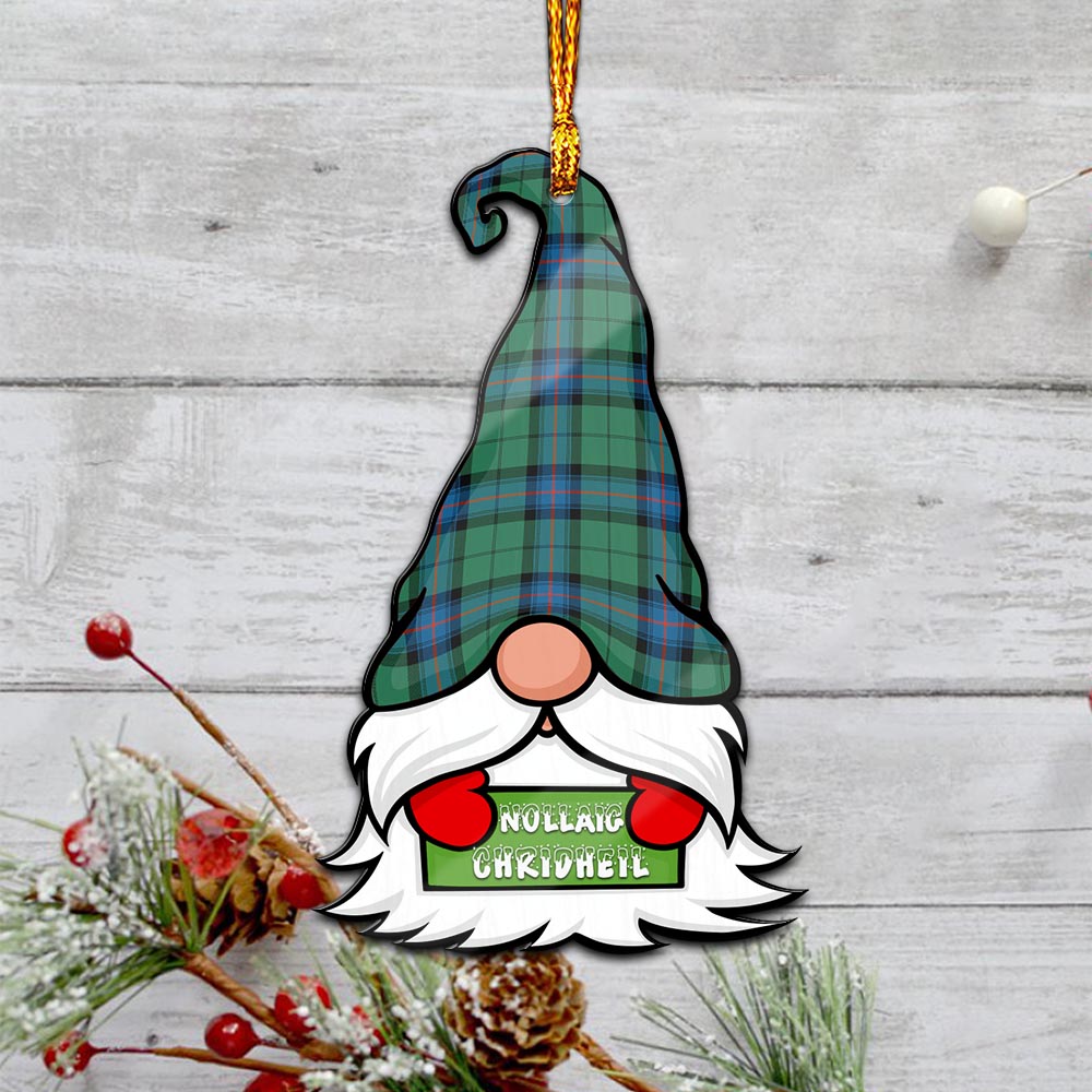 Armstrong Ancient Gnome Christmas Ornament with His Tartan Christmas Hat - Tartan Vibes Clothing