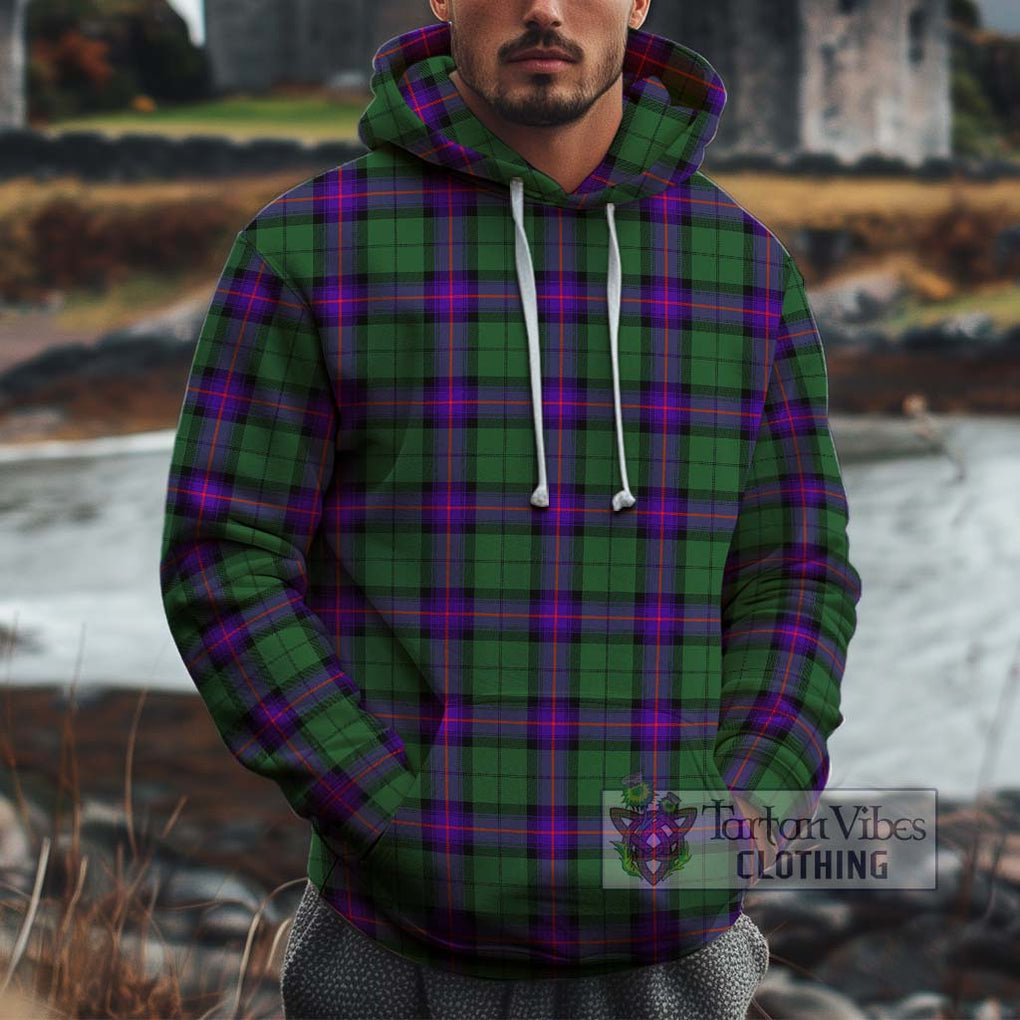 Armstrong Modern Tartan Cotton Hoodie Pullover Hoodie XS - Tartan Vibes Clothing