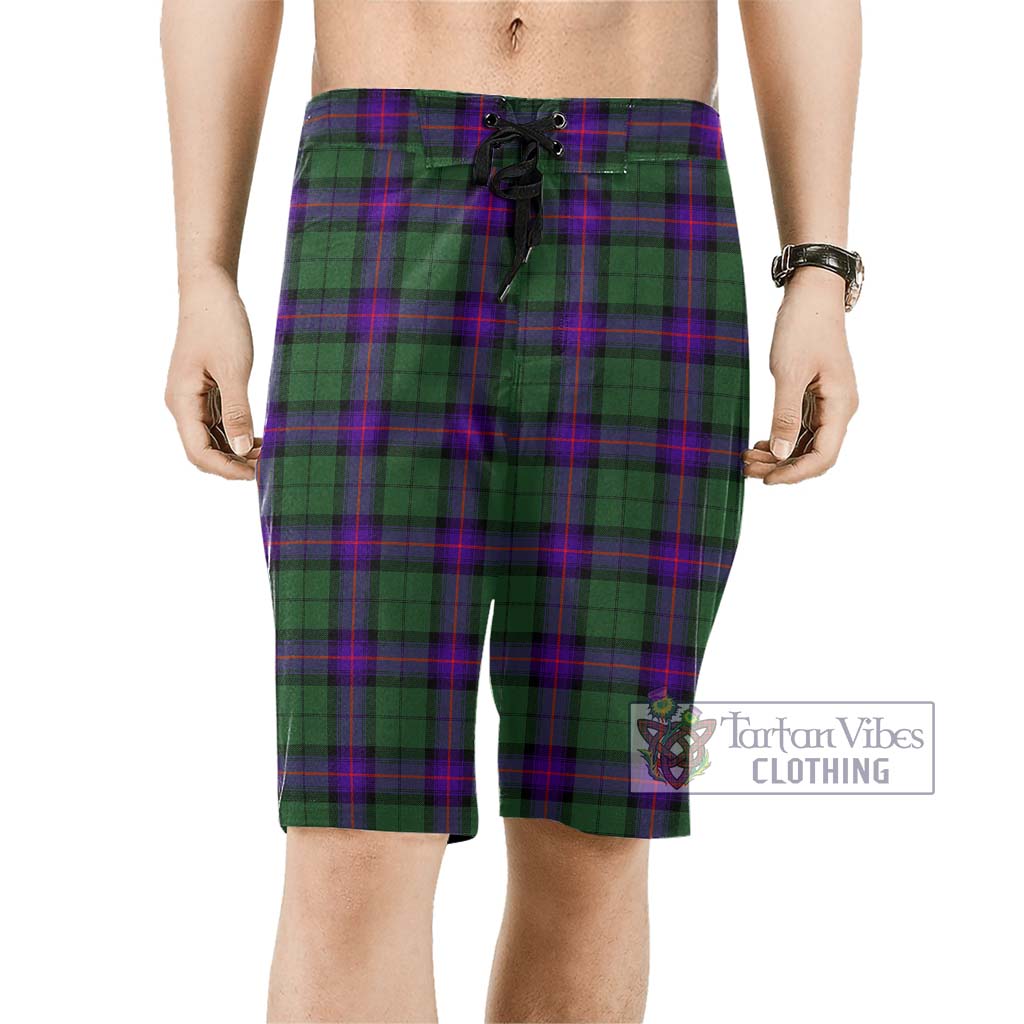 Armstrong Modern Tartan Men's Board Shorts Men - Tartan Vibes Clothing