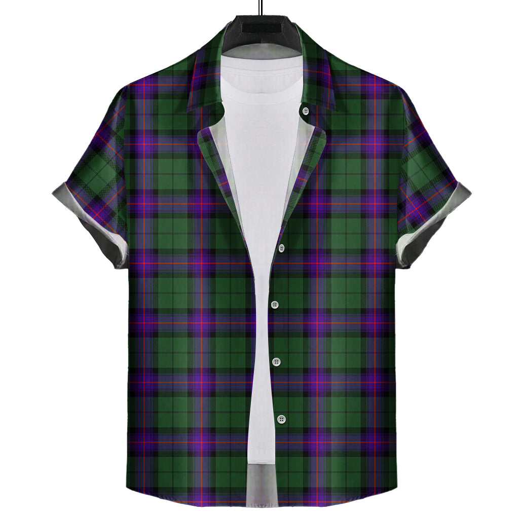 Armstrong Modern Tartan Short Sleeve Button Down Shirt - Tartanvibesclothing