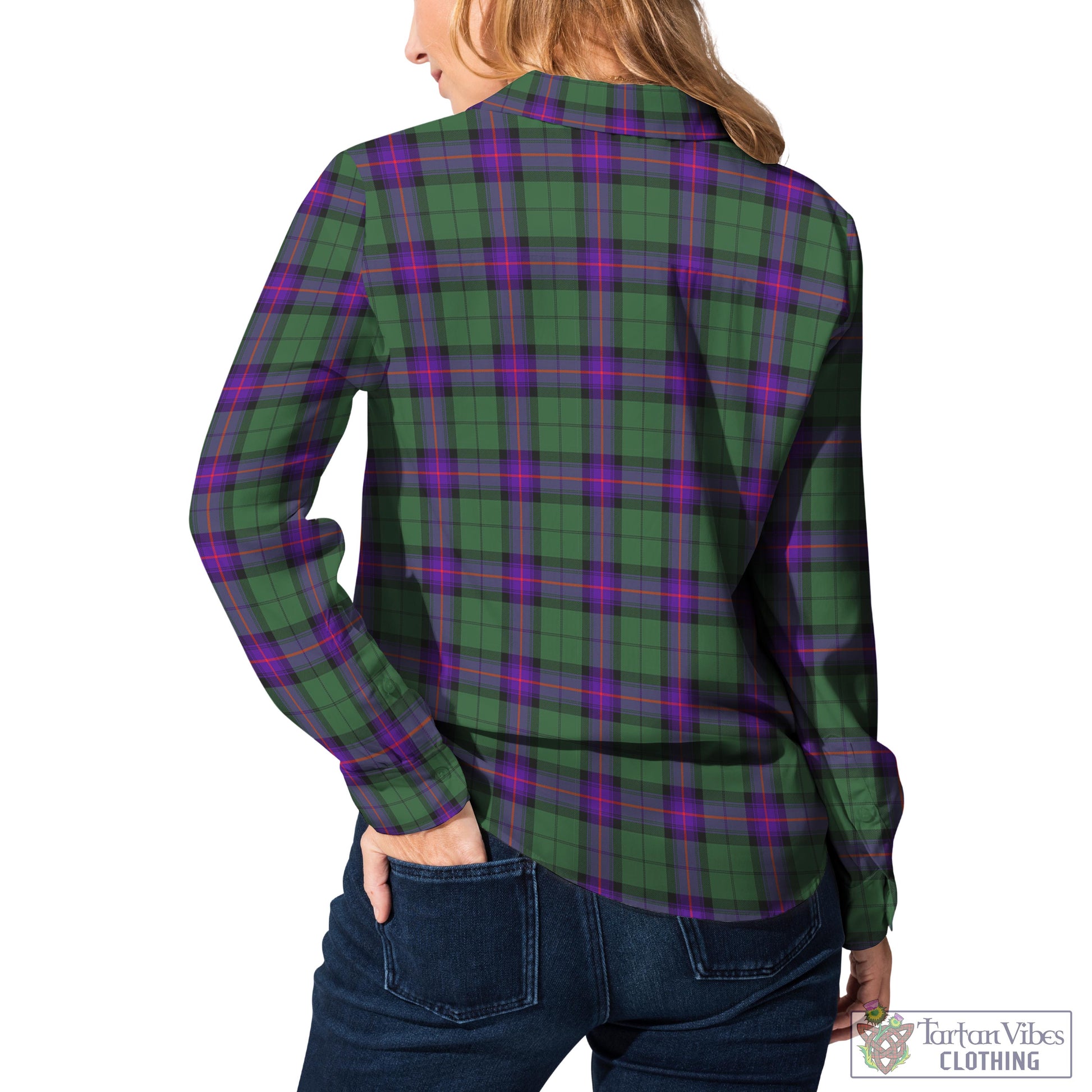 Armstrong Modern Tartan Womens Casual Shirt