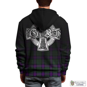 Armstrong Modern Tartan Hoodie Featuring Alba Gu Brath Family Crest Celtic Inspired