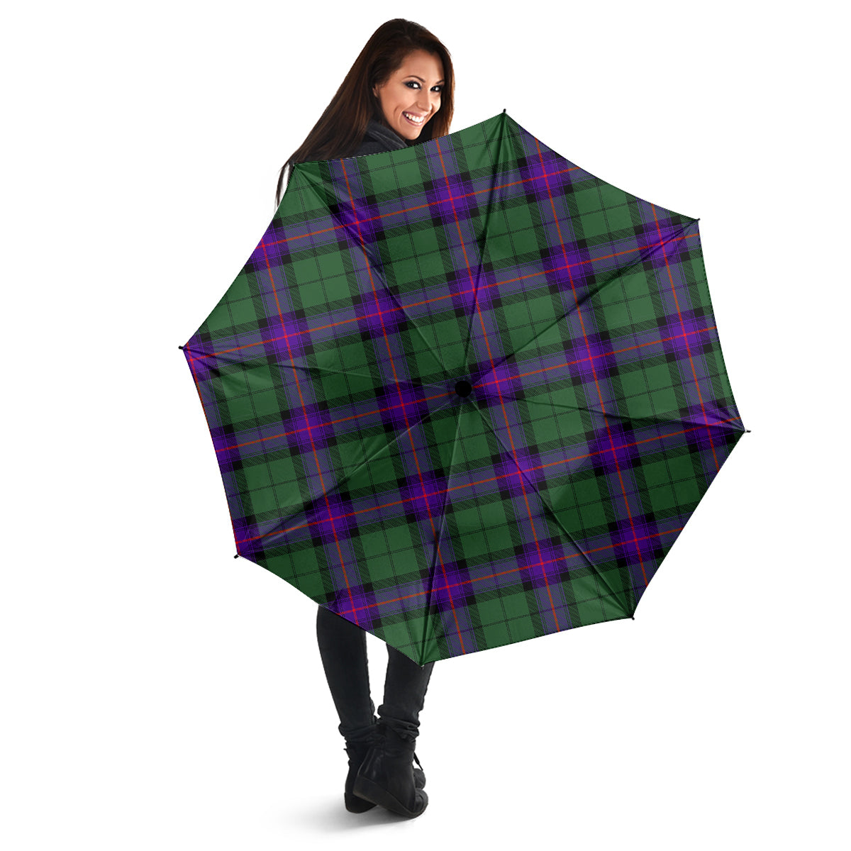 Armstrong Modern Tartan Umbrella - Tartanvibesclothing