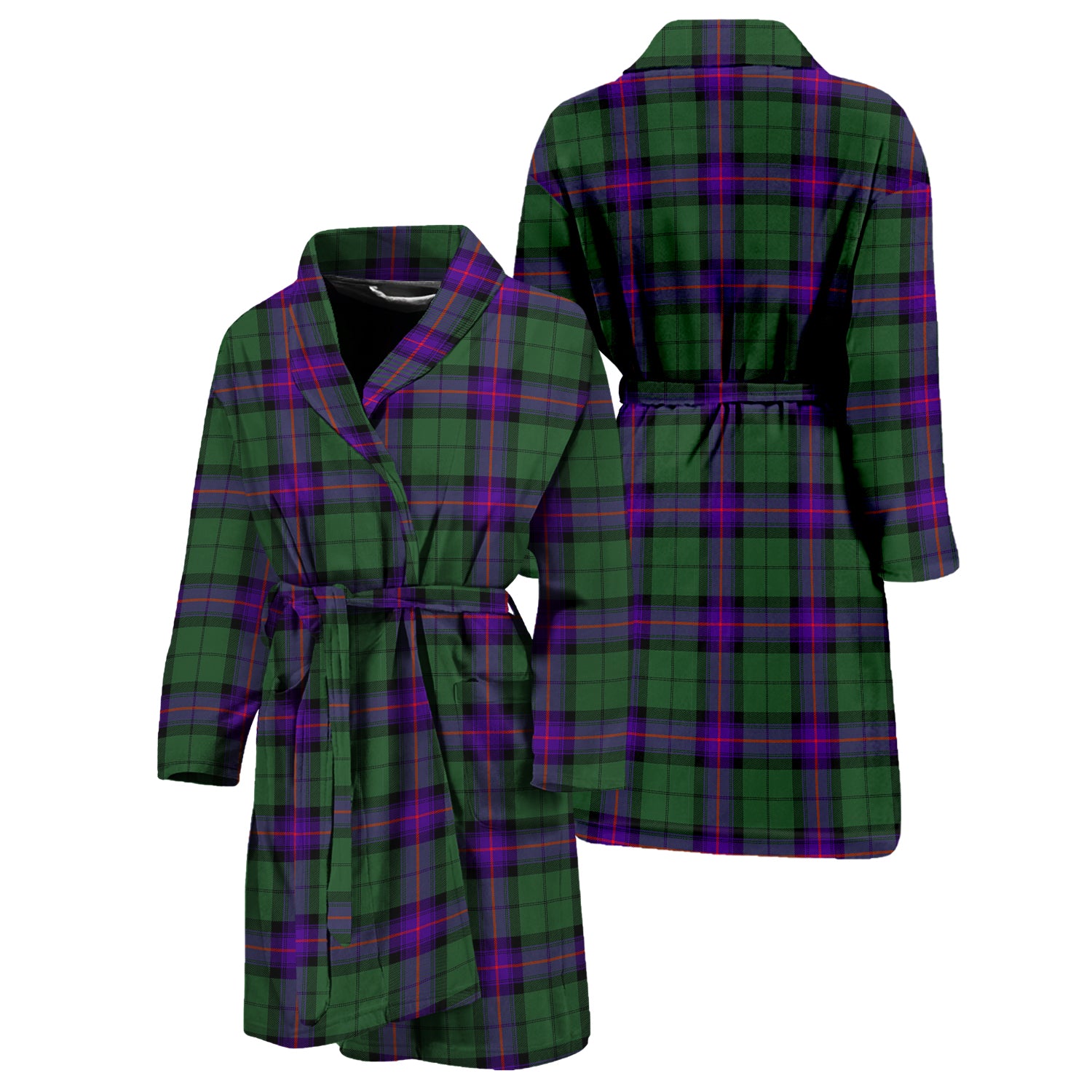 Armstrong Modern Tartan Bathrobe Unisex M - Tartan Vibes Clothing