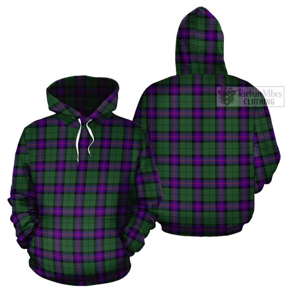 Armstrong Modern Tartan Cotton Hoodie Pullover Hoodie - Tartan Vibes Clothing