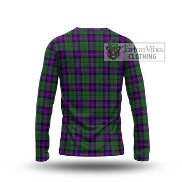 Armstrong Modern Tartan Long Sleeve T-Shirt with Family Crest DNA In Me Style