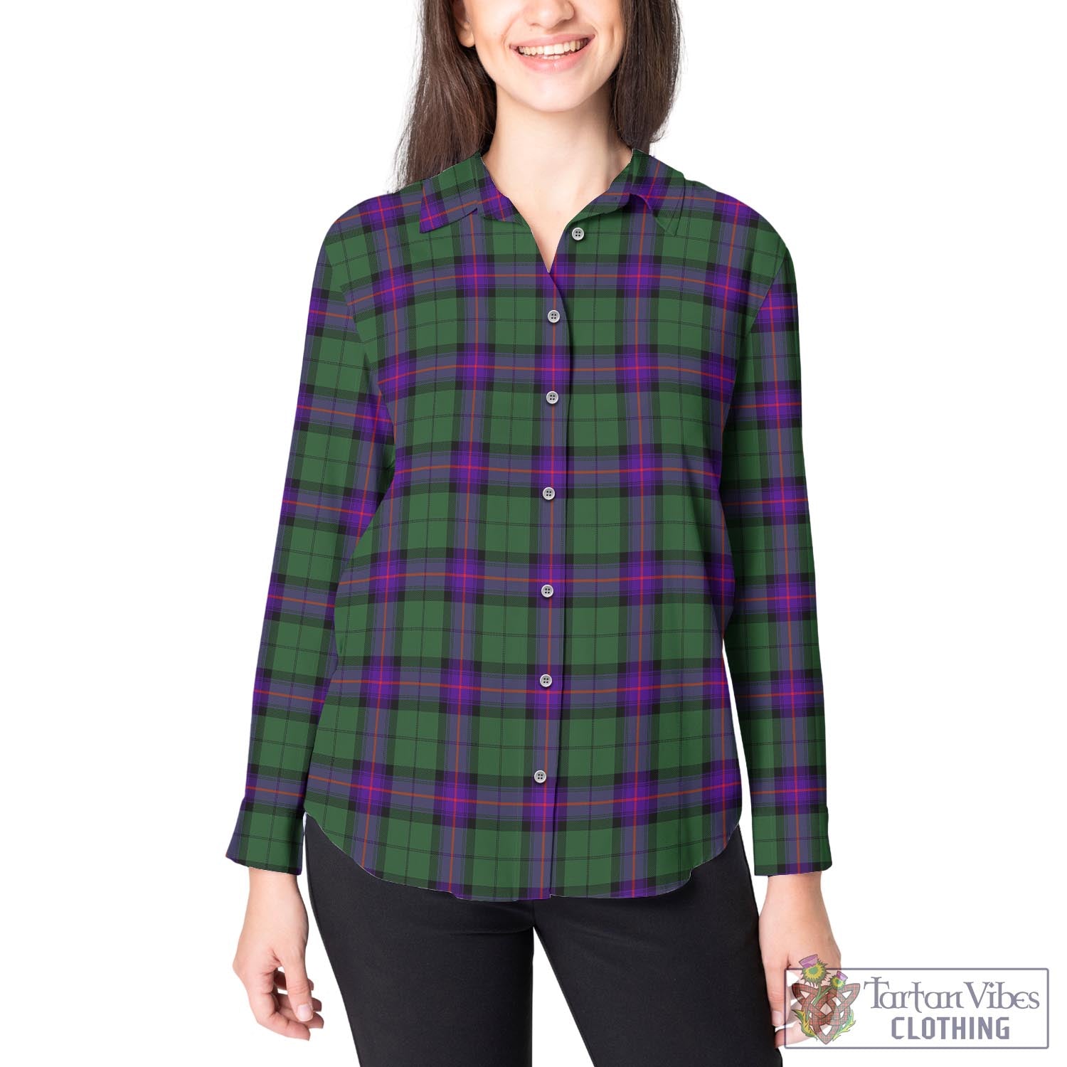 Armstrong Modern Tartan Womens Casual Shirt