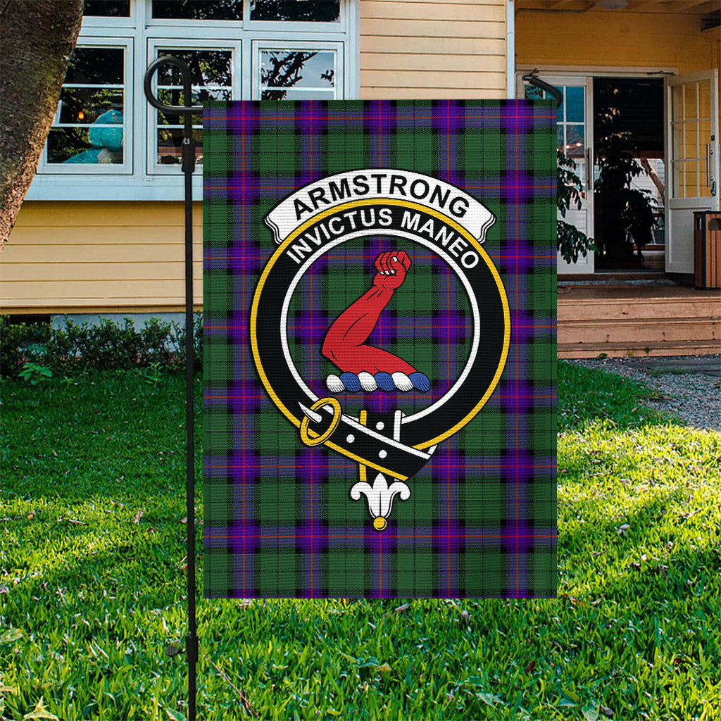 Armstrong Modern Tartan Flag with Family Crest - Tartan Vibes Clothing