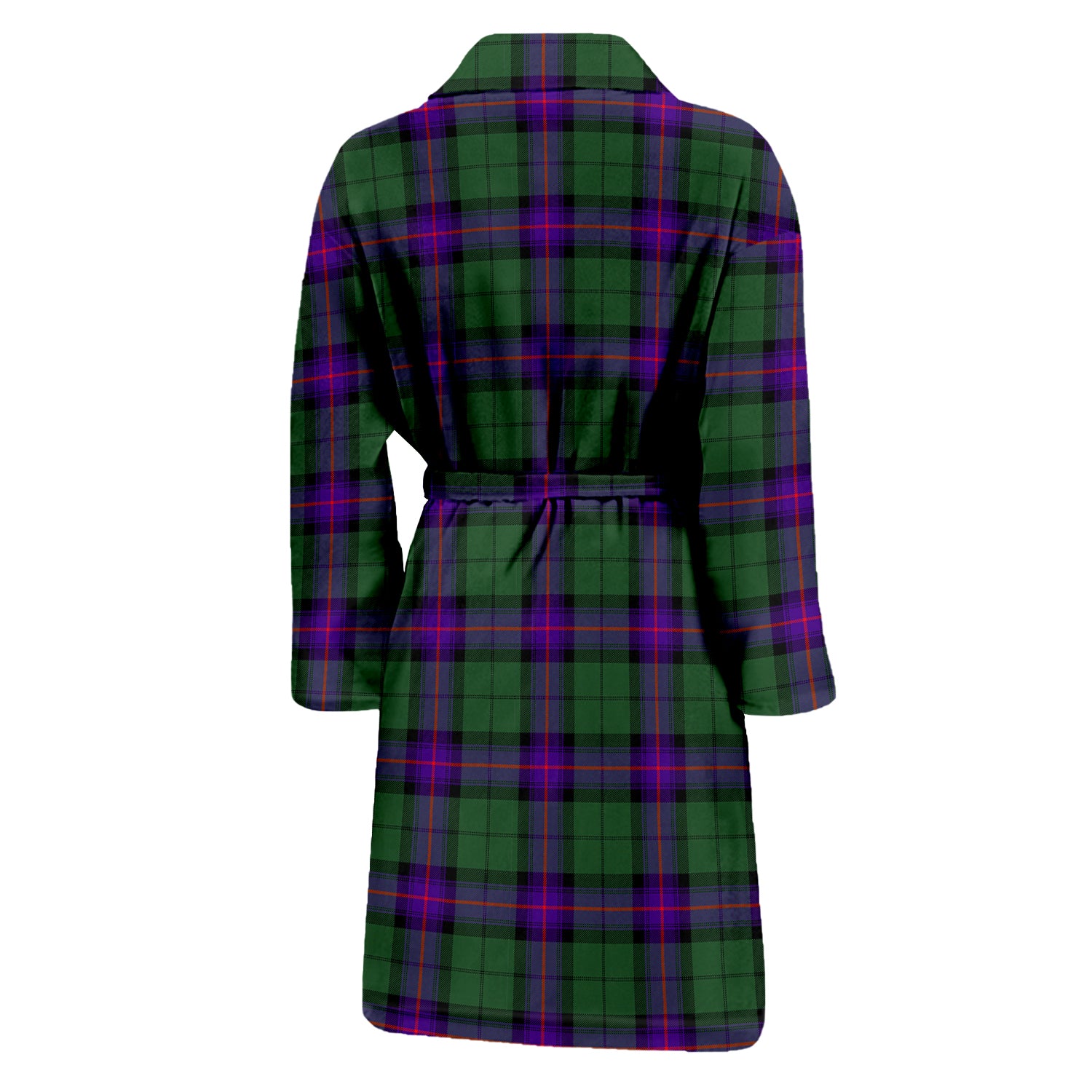 Armstrong Modern Tartan Bathrobe with Family Crest - Tartan Vibes Clothing