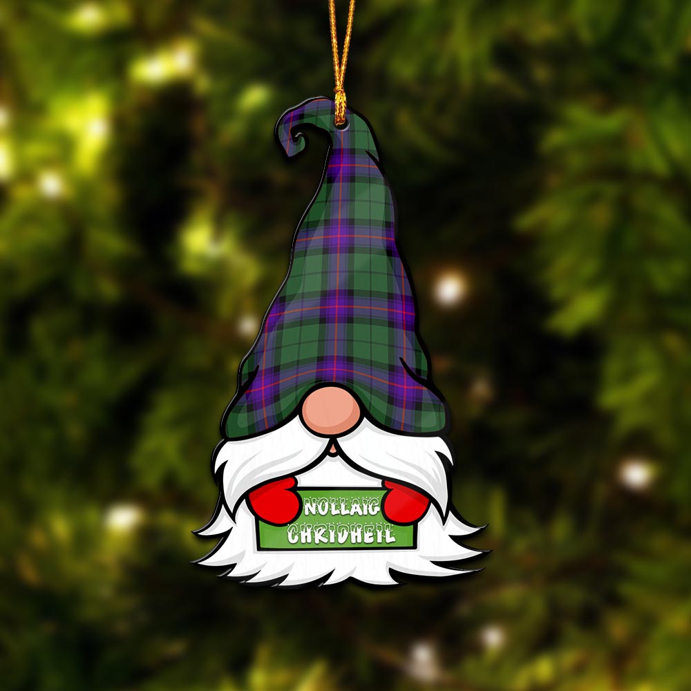 Armstrong Modern Gnome Christmas Ornament with His Tartan Christmas Hat - Tartan Vibes Clothing