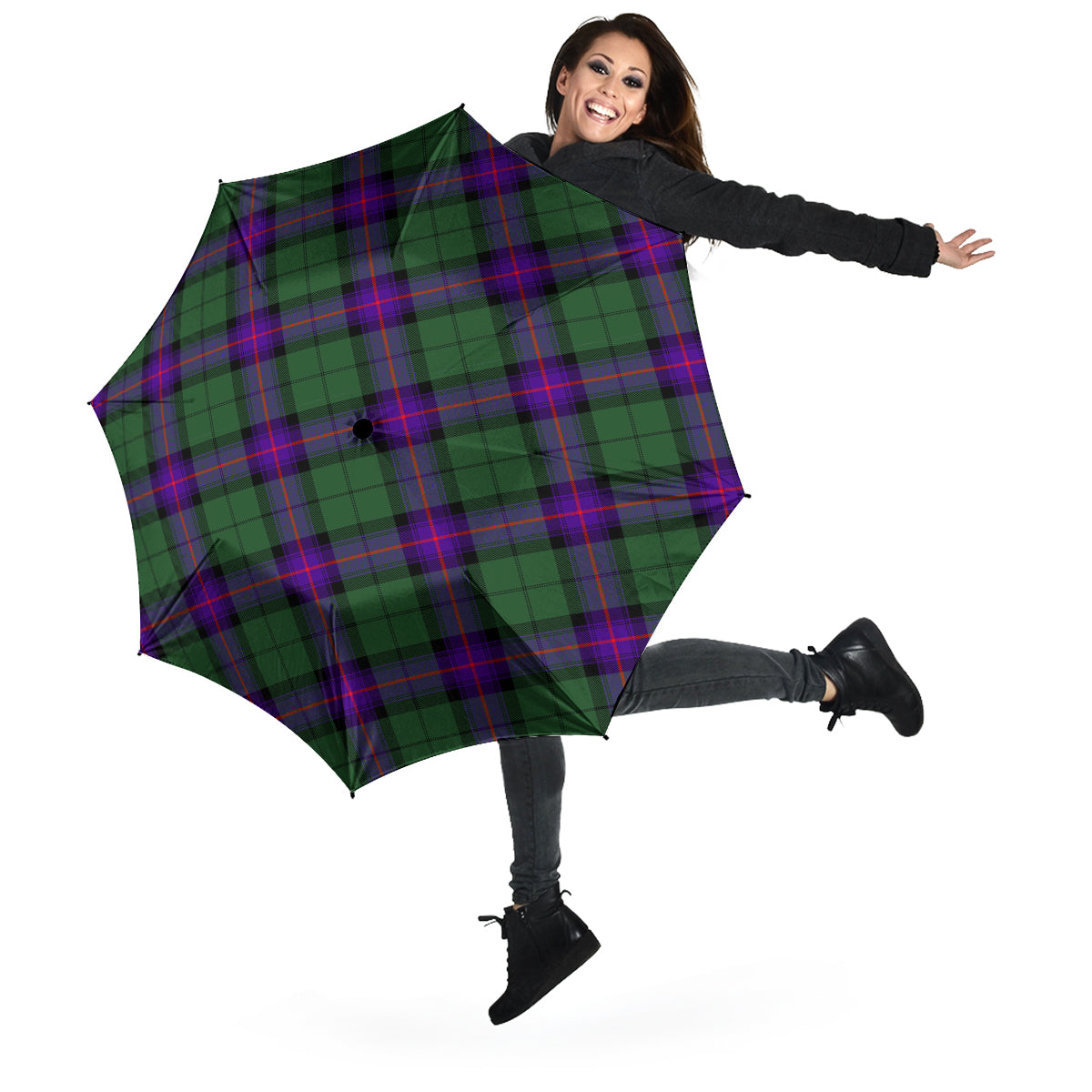 Armstrong Modern Tartan Umbrella - Tartanvibesclothing