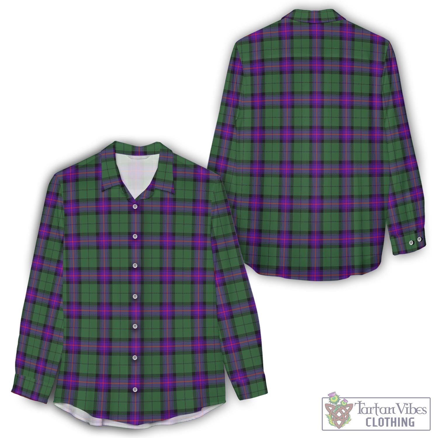 Armstrong Modern Tartan Womens Casual Shirt