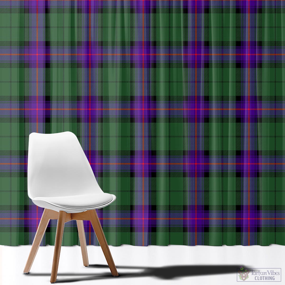 Armstrong Modern Tartan Window Curtain