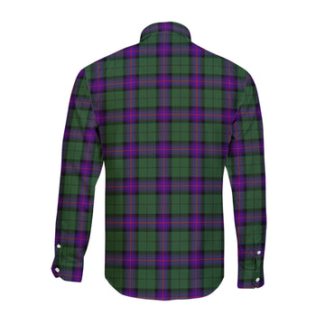 Armstrong Modern Tartan Long Sleeve Button Up Shirt with Family Crest