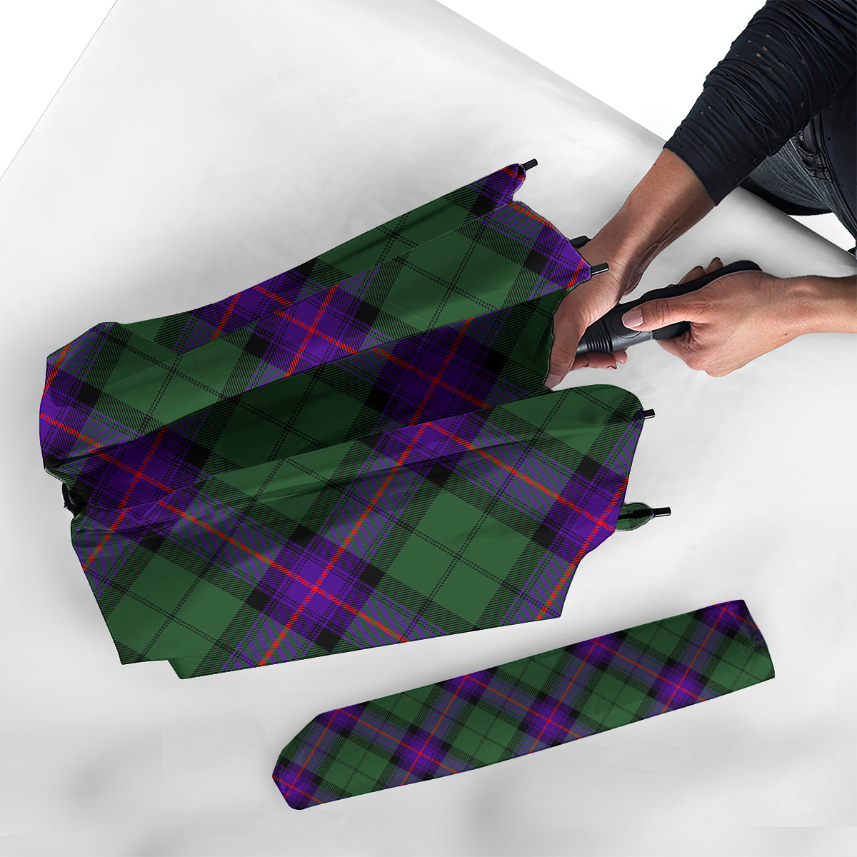 Armstrong Modern Tartan Umbrella - Tartanvibesclothing