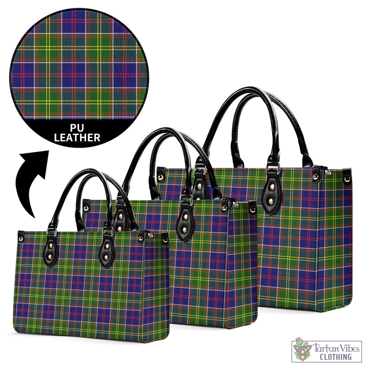 Arnott Tartan Luxury Leather Handbags - Tartan Vibes Clothing
