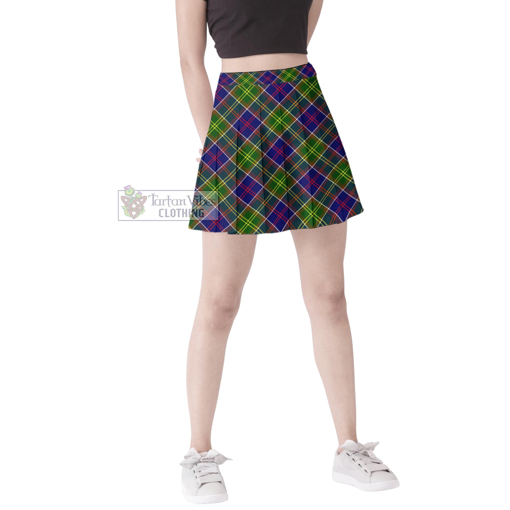 Tartan Vibes Clothing Arnott Tartan Women's Plated Mini Skirt