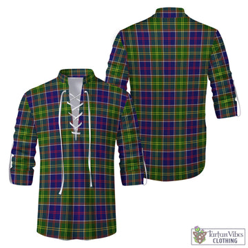 Arnott Tartan Men's Scottish Traditional Jacobite Ghillie Kilt Shirt