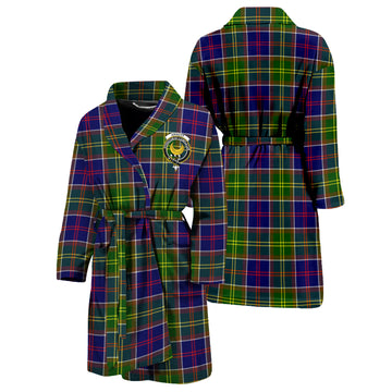 Arnott Tartan Bathrobe with Family Crest