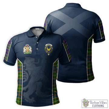 Arnott Tartan Men's Polo Shirt with Family Crest and Lion Rampant Vibes Sport Style Kid - Tartan Vibes Clothing
