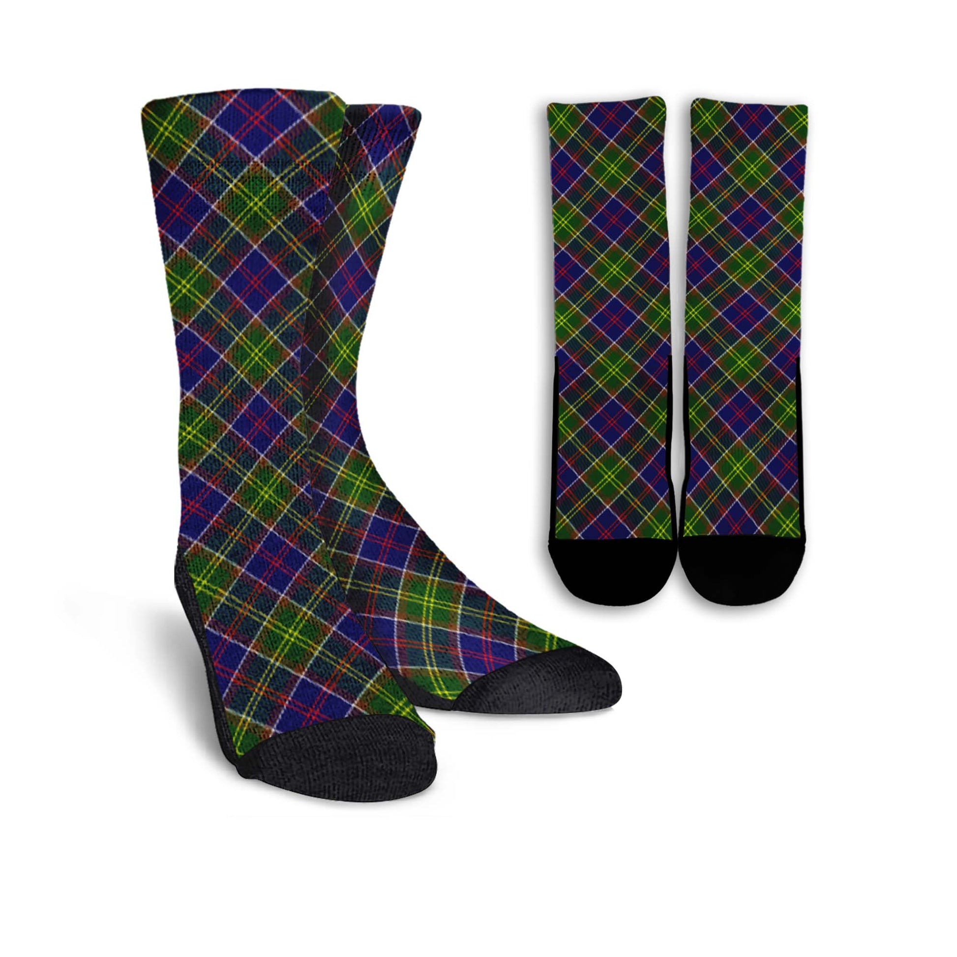 Arnott Tartan Crew Socks Cross Tartan Style - Tartanvibesclothing