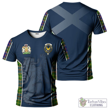 Arnott Tartan T-Shirt with Family Crest and Lion Rampant Vibes Sport Style