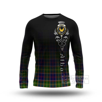 Arnott Tartan Long Sleeve T-Shirt Featuring Alba Gu Brath Family Crest Celtic Inspired Unisex - Tartan Vibes Clothing