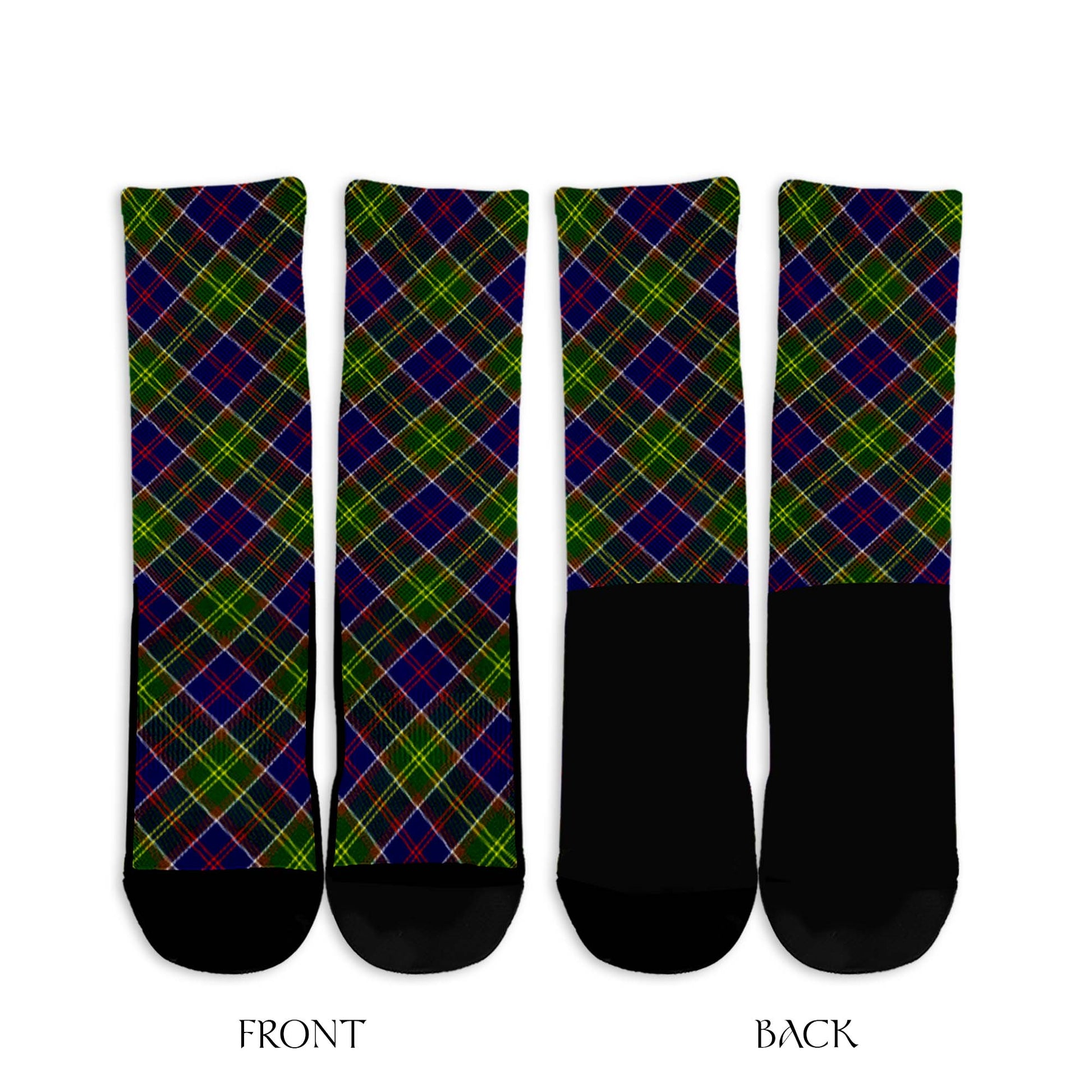 Arnott Tartan Crew Socks Cross Tartan Style - Tartanvibesclothing