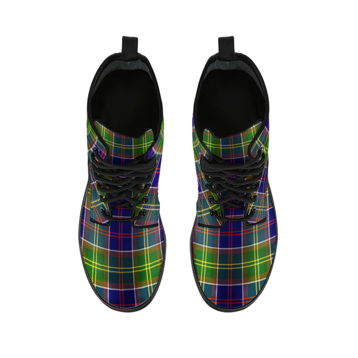 Arnott Tartan Leather Boots - Tartan Vibes Clothing