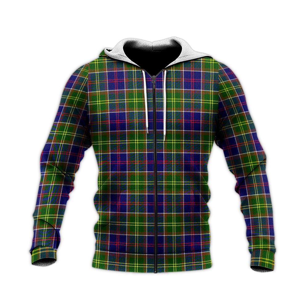 Arnott Tartan Knitted Hoodie Unisex Knitted Zip Hoodie - Tartanvibesclothing