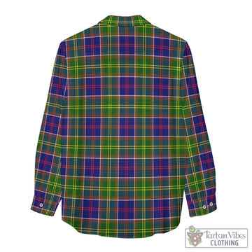 Arnott Tartan Women's Casual Shirt with Family Crest