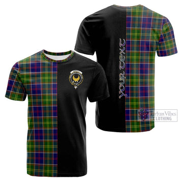 Arnott Tartan Cotton T-shirt with Family Crest and Half Of Me Style Kid's Shirt - Tartan Vibes Clothing