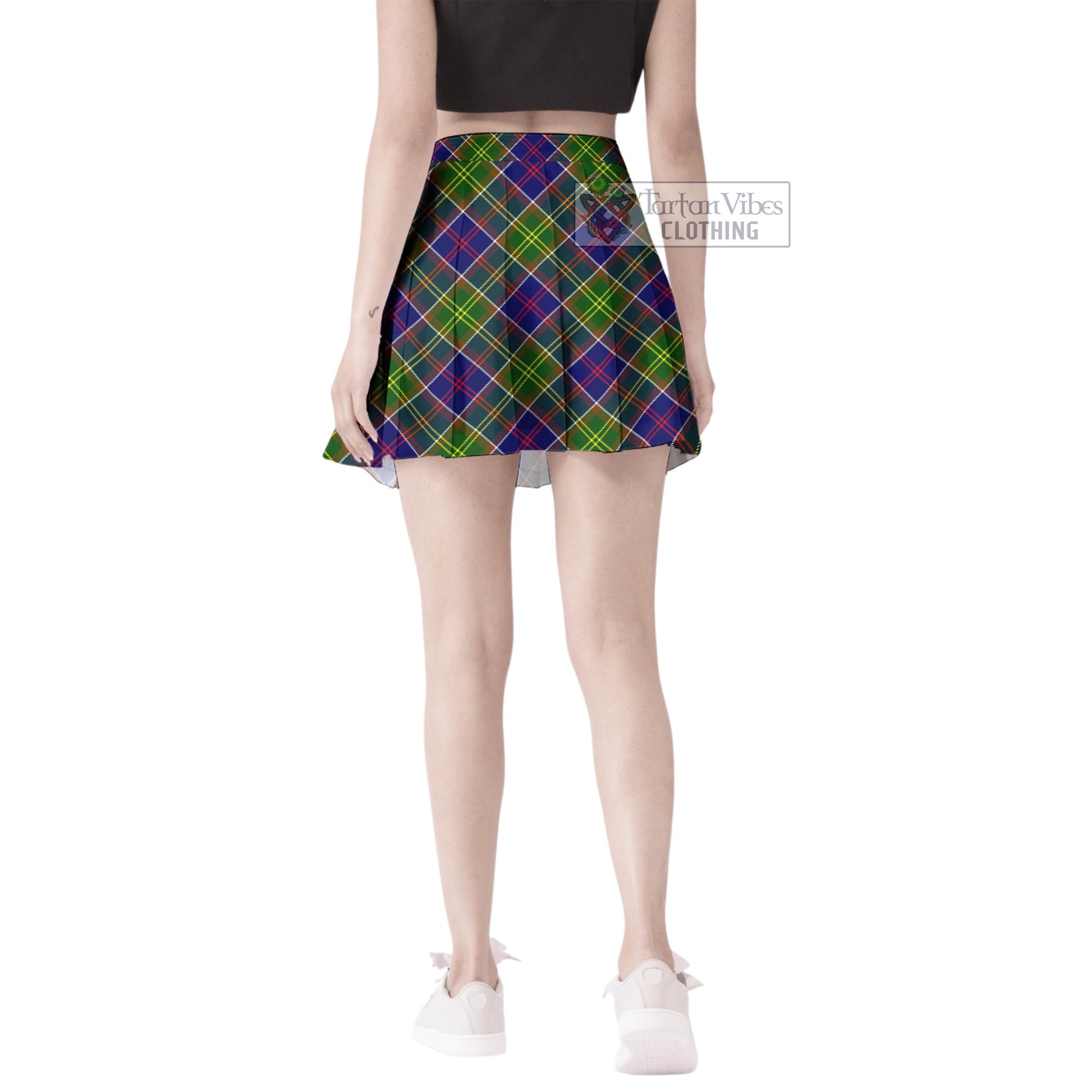 Tartan Vibes Clothing Arnott Tartan Women's Plated Mini Skirt