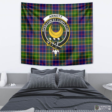 Arnott Tartan Tapestry Wall Hanging and Home Decor for Room with Family Crest - Tartan Vibes Clothing