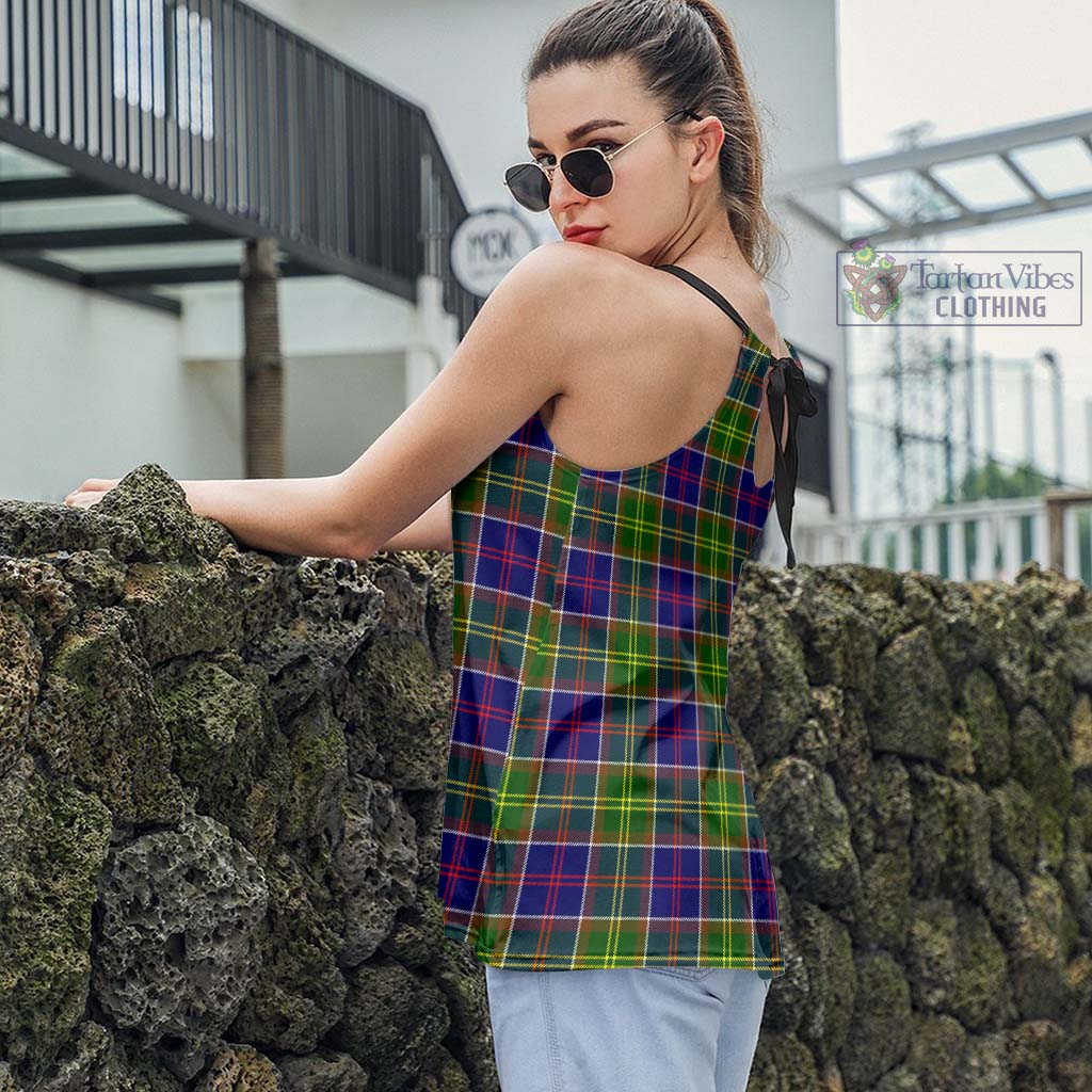 Arnott Tartan Loose Halter Neck Camisole - Tartan Vibes Clothing