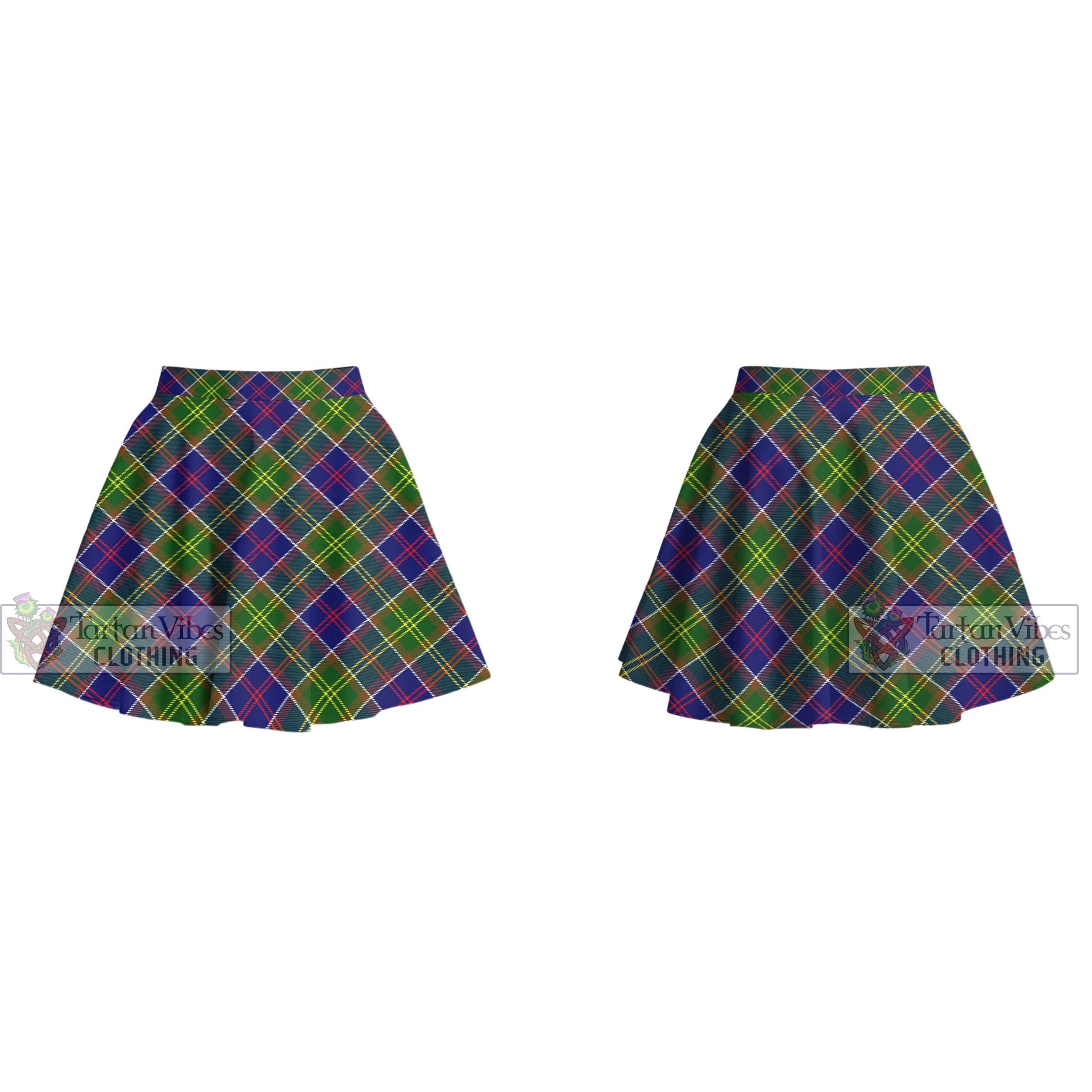 Tartan Vibes Clothing Arnott Tartan Women's Plated Mini Skirt