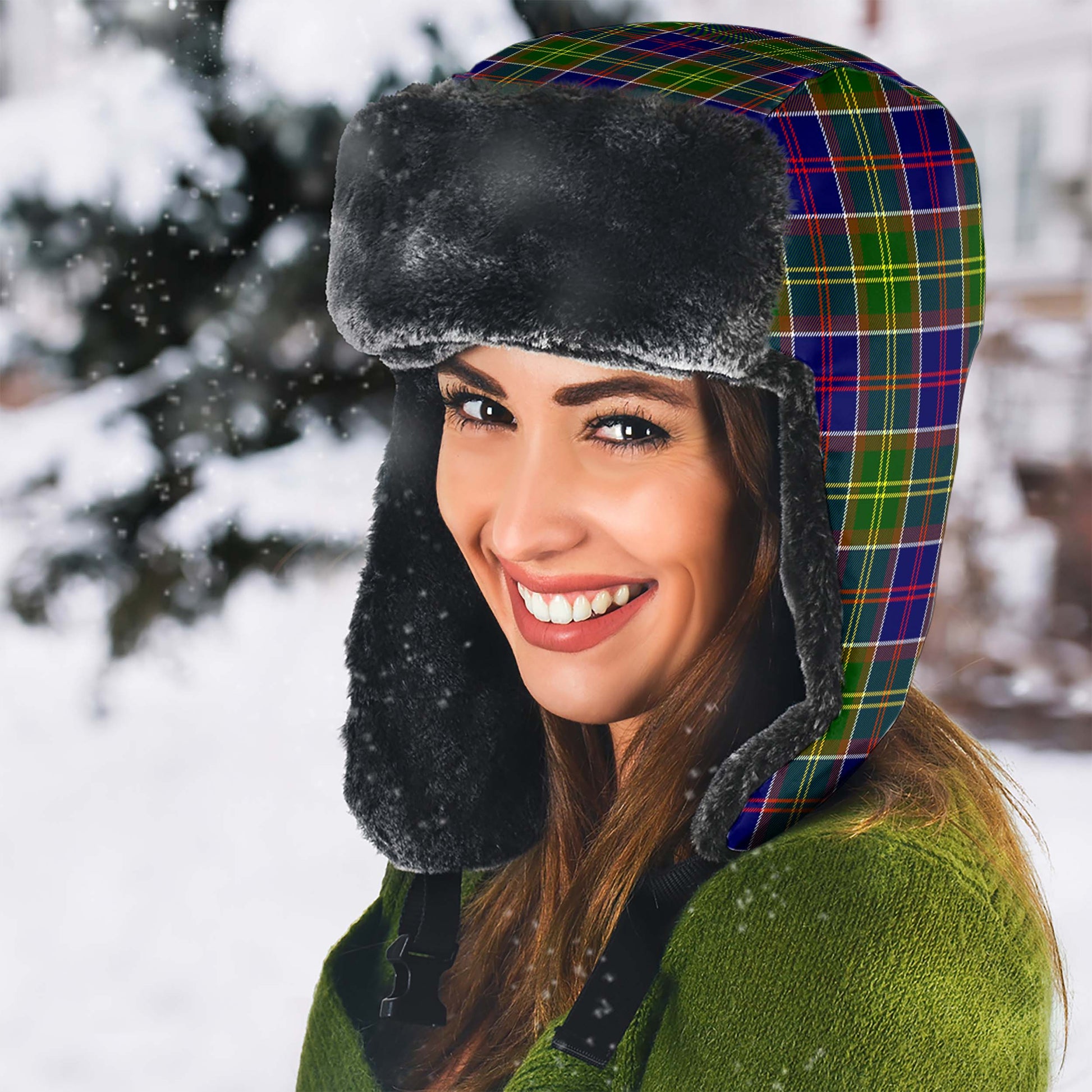 Arnott Tartan Winter Trapper Hat - Tartanvibesclothing