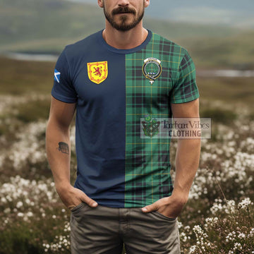 Arthur Ancient Tartan T-Shirt Alba with Scottish Lion Royal Arm Half Style