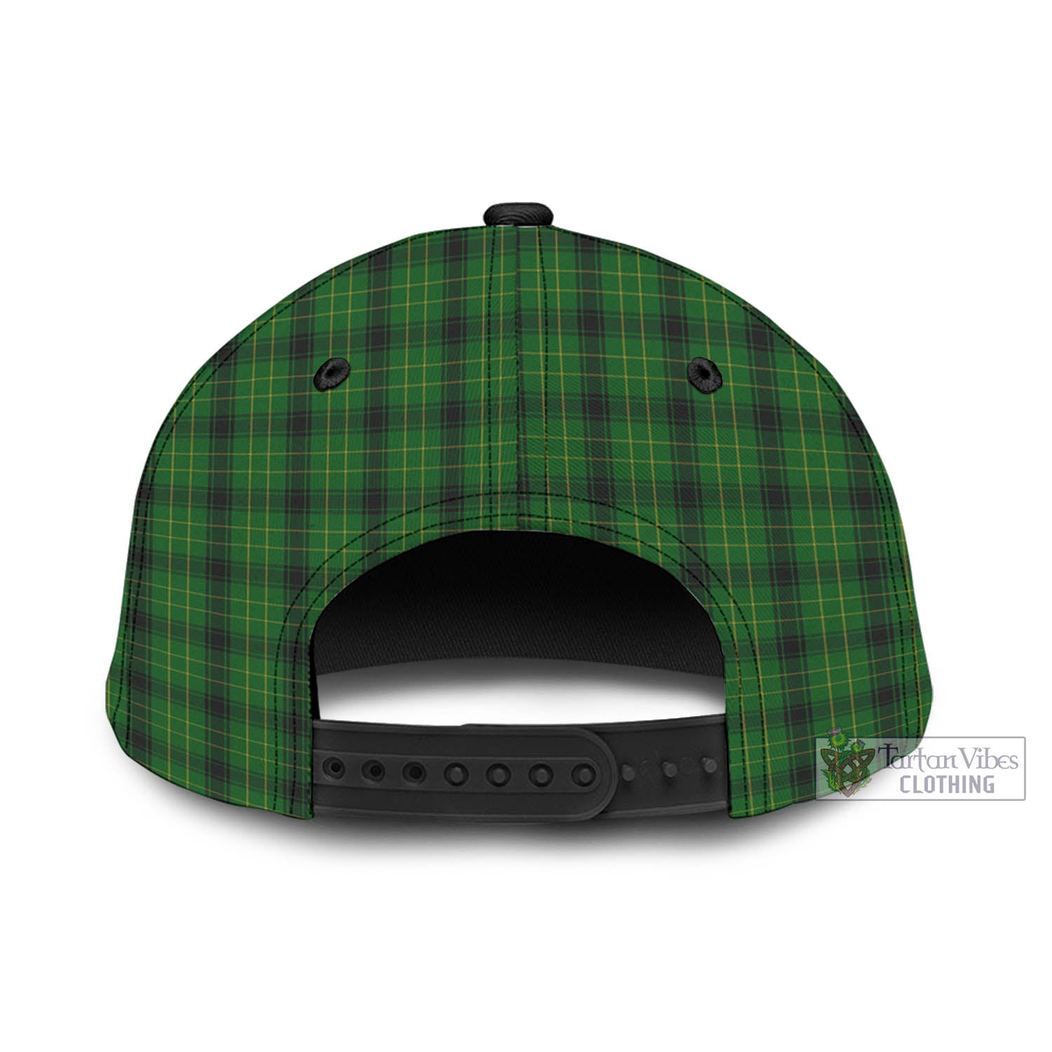 Tartan Vibes Clothing Arthur Highland Tartan Classic Cap with Family Crest In Me Style