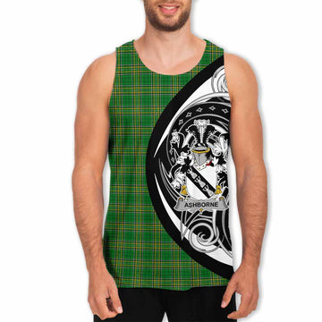 Ashborne Irish Clan Men's Tank Top Celtic Circle Style Men - Tartan Vibes Clothing