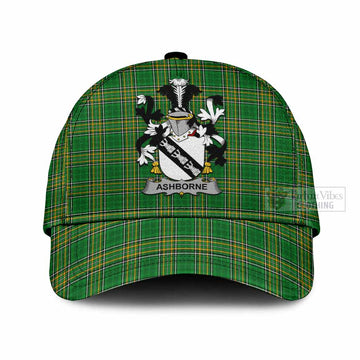 Ashborne Irish Clan Tartan Classic Cap with Coat of Arms