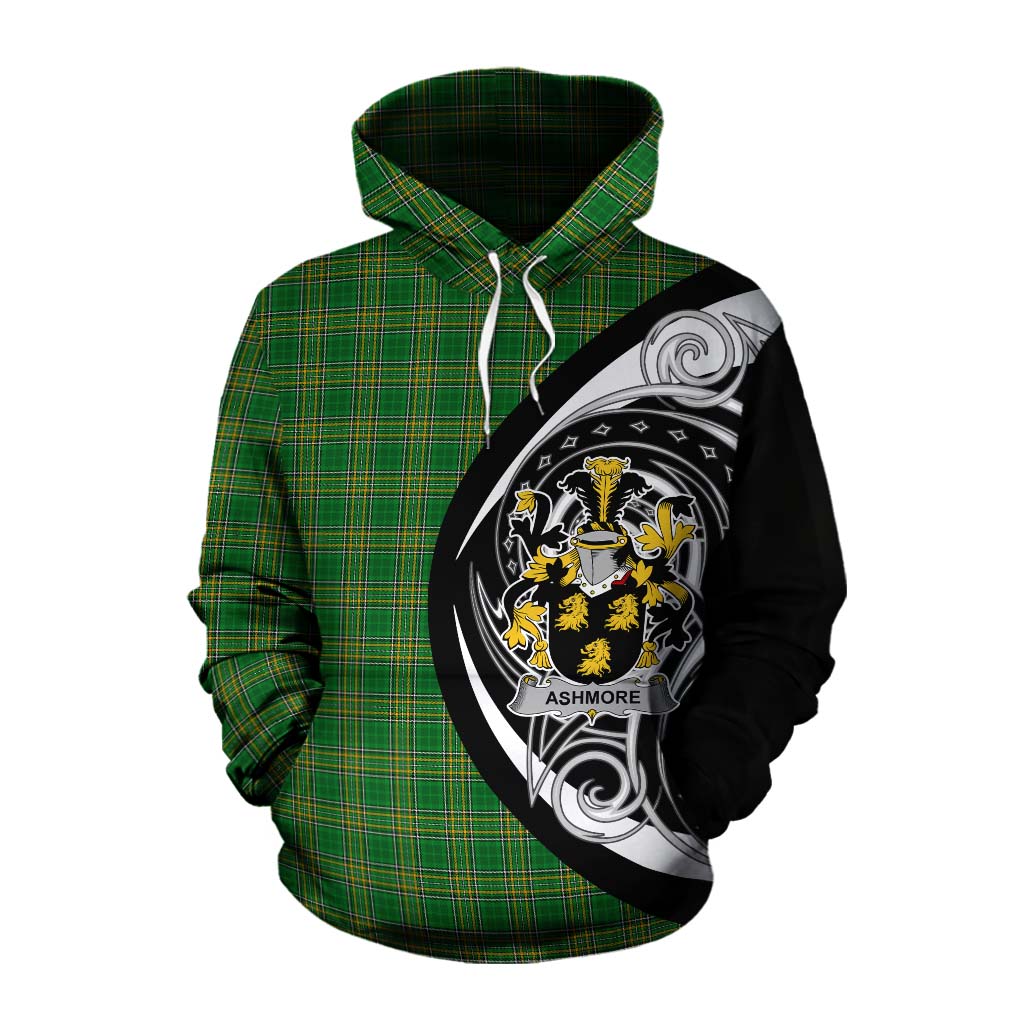 Ashmore Irish Clan Cotton Hoodie Celtic Circle Style Pullover Hoodie XS - Tartan Vibes Clothing