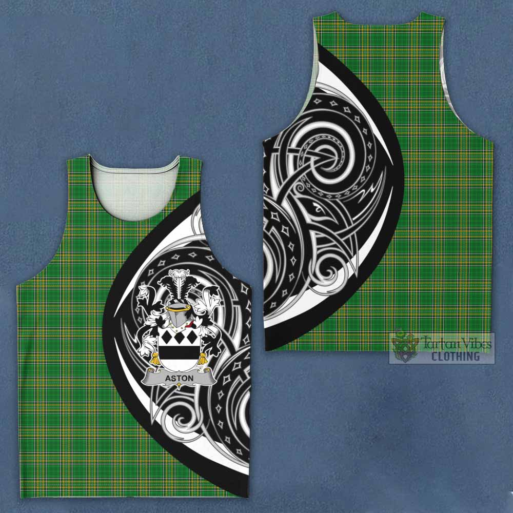 Aston Irish Clan Men's Tank Top Celtic Circle Style - Tartan Vibes Clothing