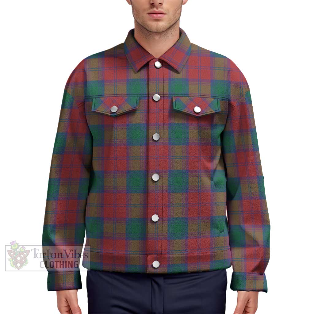 Tartan Vibes Clothing Auchinleck Tartan Unisex Lapel Cotton Jacket