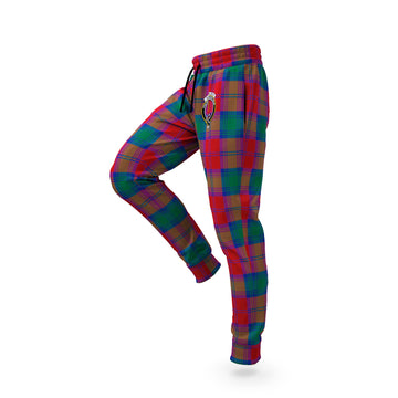 Auchinleck Tartan Joggers Pants with Family Crest