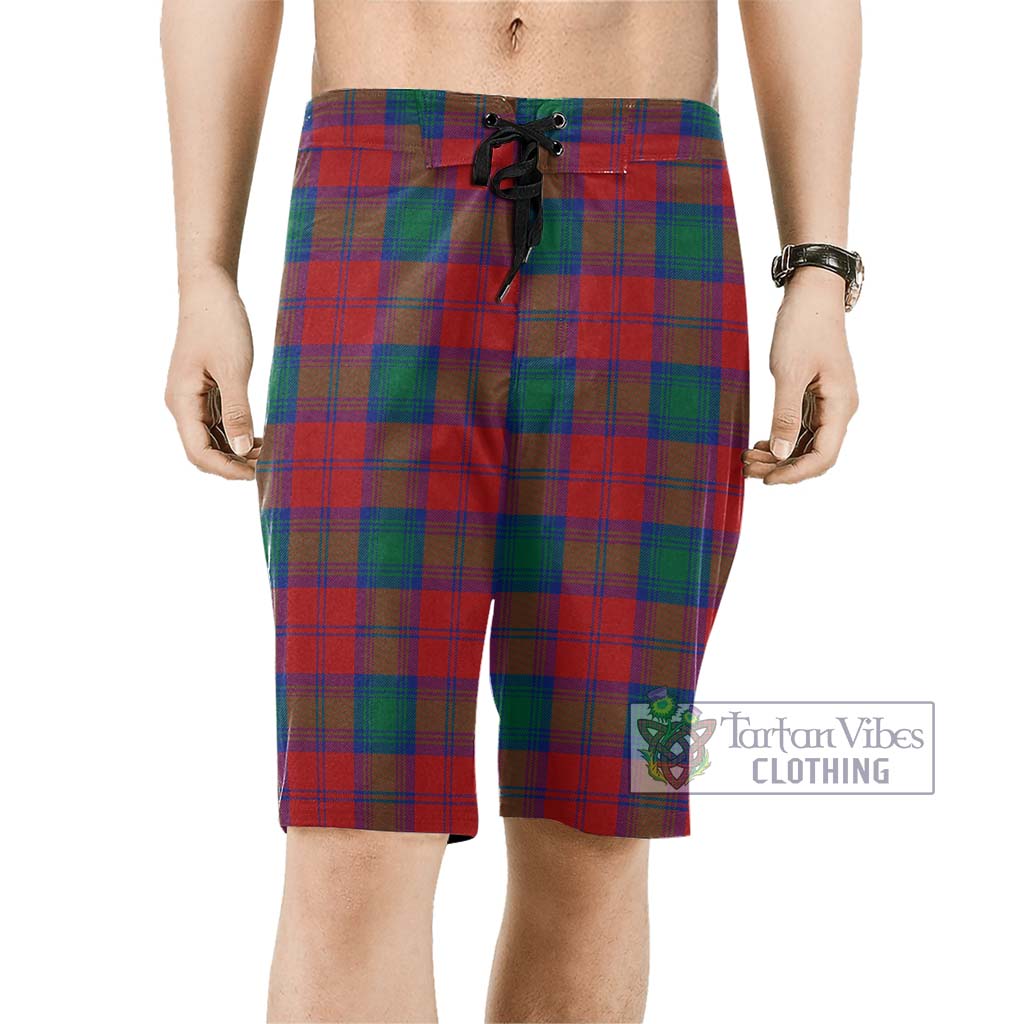 Tartan Vibes Clothing Auchinleck Tartan Men's Board Shorts
