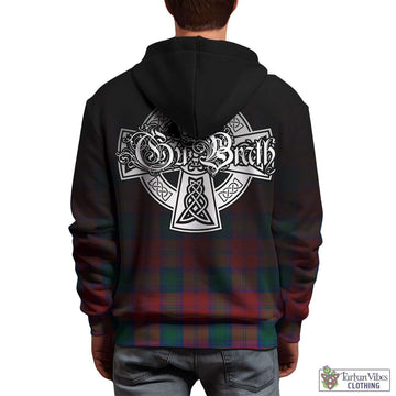 Auchinleck (Affleck) Tartan Hoodie Featuring Alba Gu Brath Family Crest Celtic Inspired