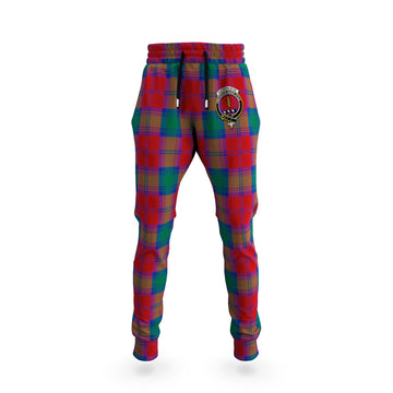 Auchinleck Tartan Joggers Pants with Family Crest