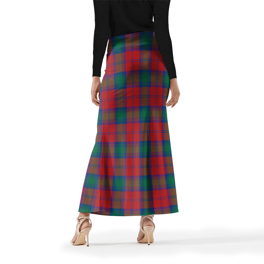 Auchinleck Tartan Womens Full Length Skirt - Tartanvibesclothing