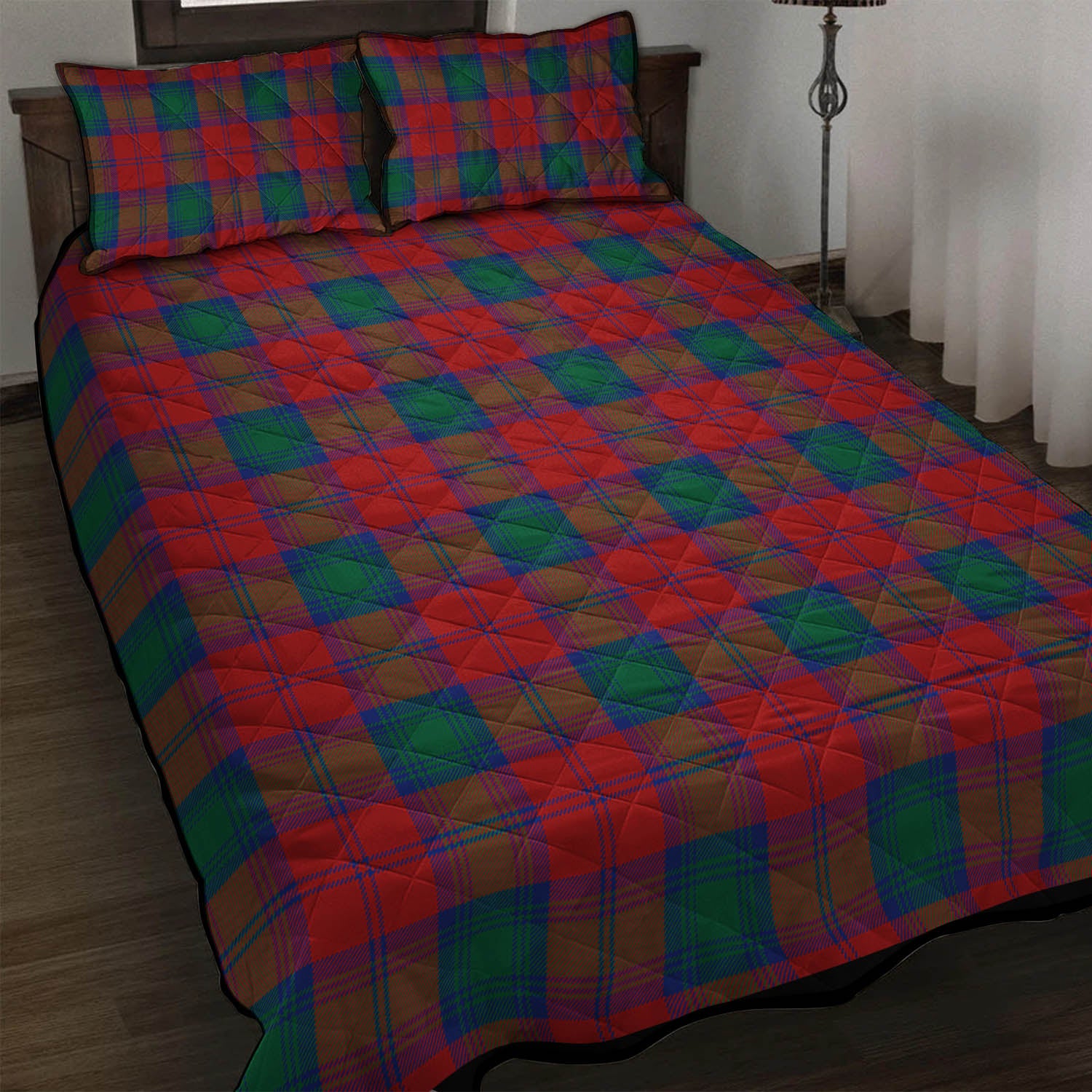 Auchinleck Tartan Quilt Bed Set - Tartanvibesclothing